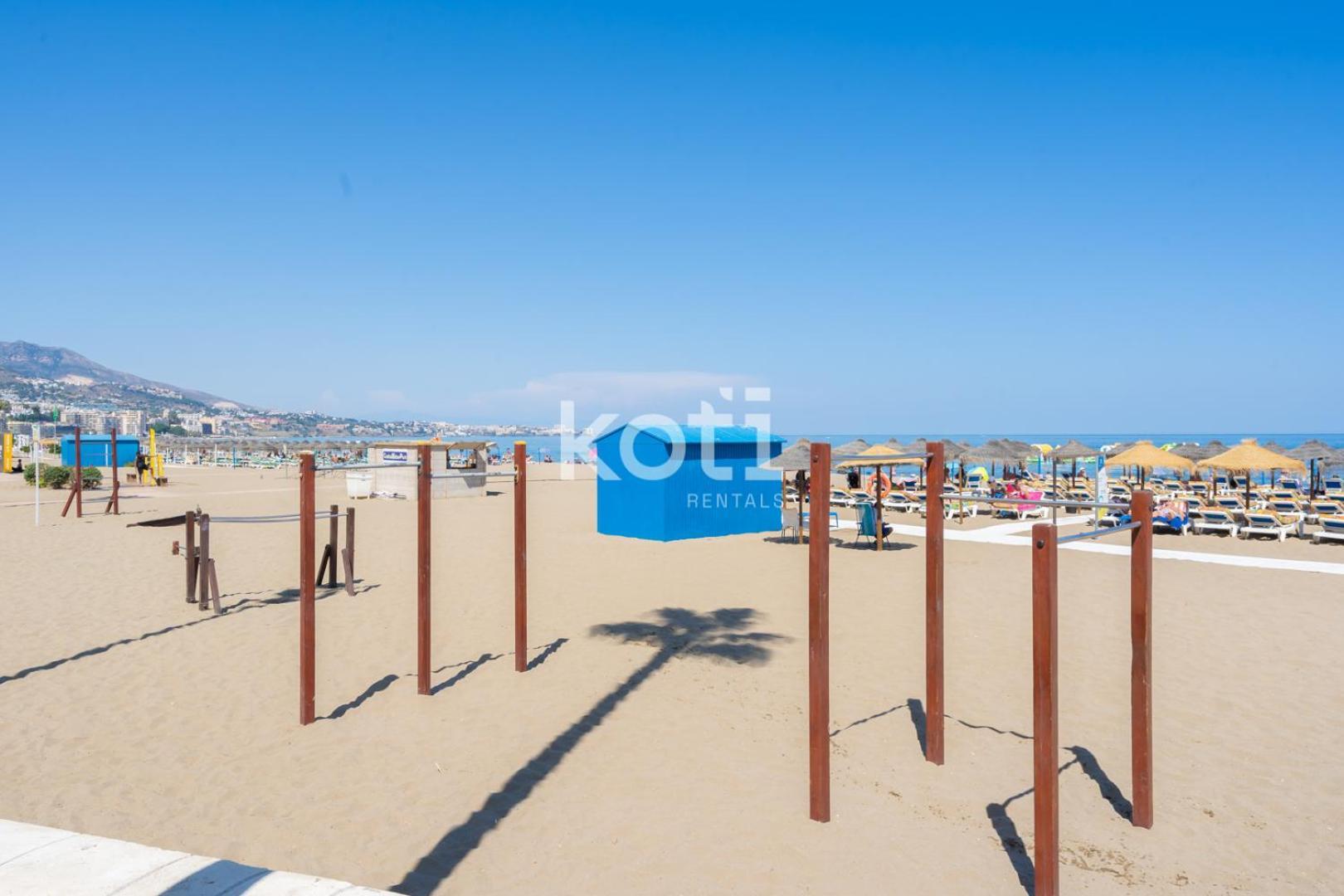 Koti Rentals - Casita Rosario Pino Rooftop Y Bbq Фуэнхирола Экстерьер фото