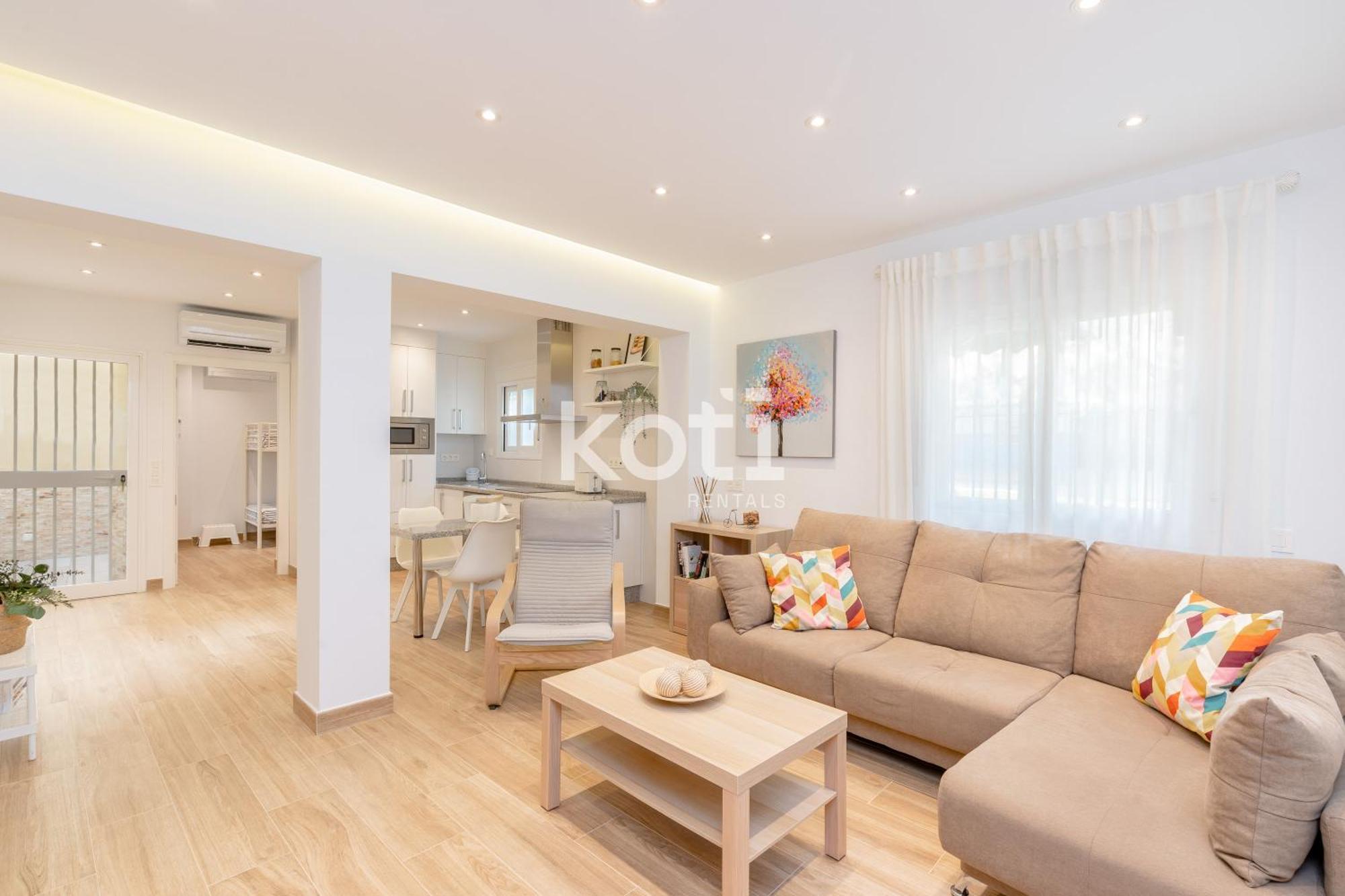 Koti Rentals - Casita Rosario Pino Rooftop Y Bbq Фуэнхирола Экстерьер фото